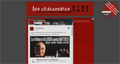Desktop Screenshot of loschitarones.com