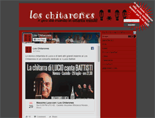 Tablet Screenshot of loschitarones.com